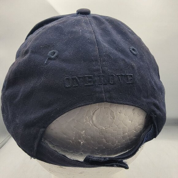 Raising Canes One Love Adults Blue Adjustable Baseball Hat Cap Work Wear Casual - Picture 3 of 9